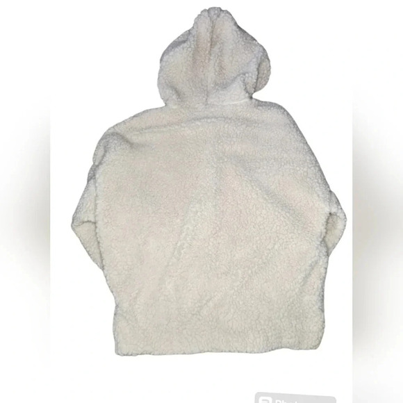 Prana Permafrost Half Zip Soft Cozy Fleece Fluffy Pullover Hoodie Sweater, XL - Picture 3 of 7